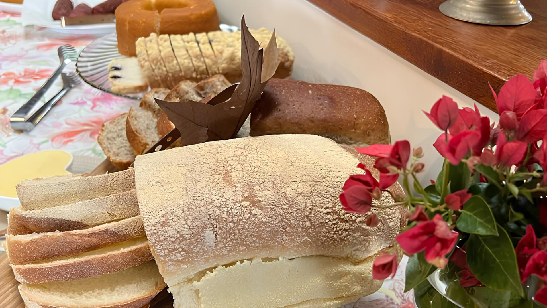 Pães artesanais